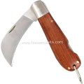 Professional garden folding knife stainless steel blade grafting pocket knife